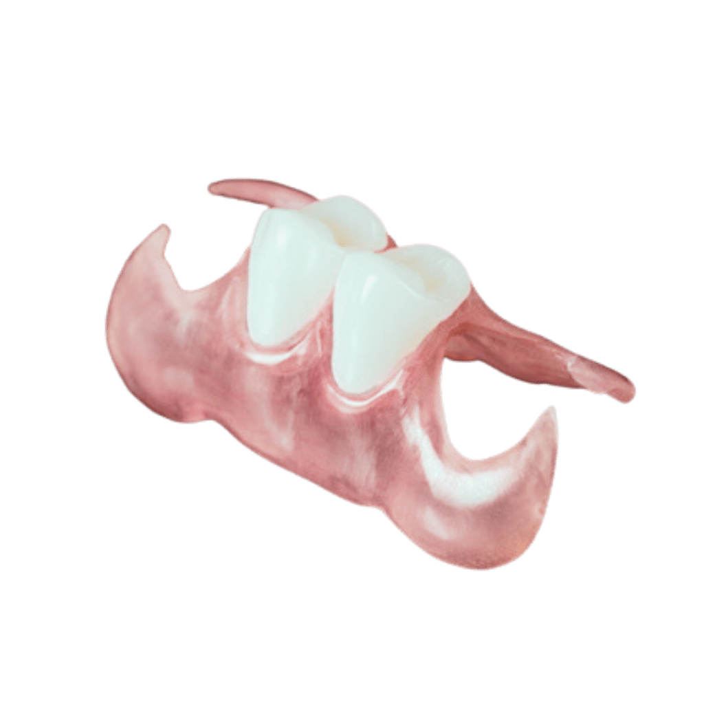 flexible single tooth dentures